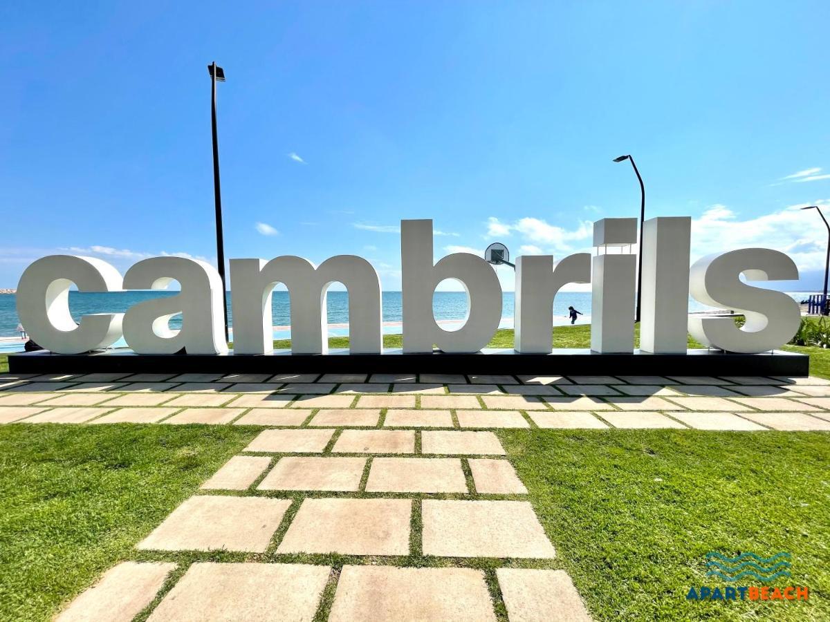Vacaciones Frente Playa Y Climatizado Apartment Кембрилс Екстериор снимка