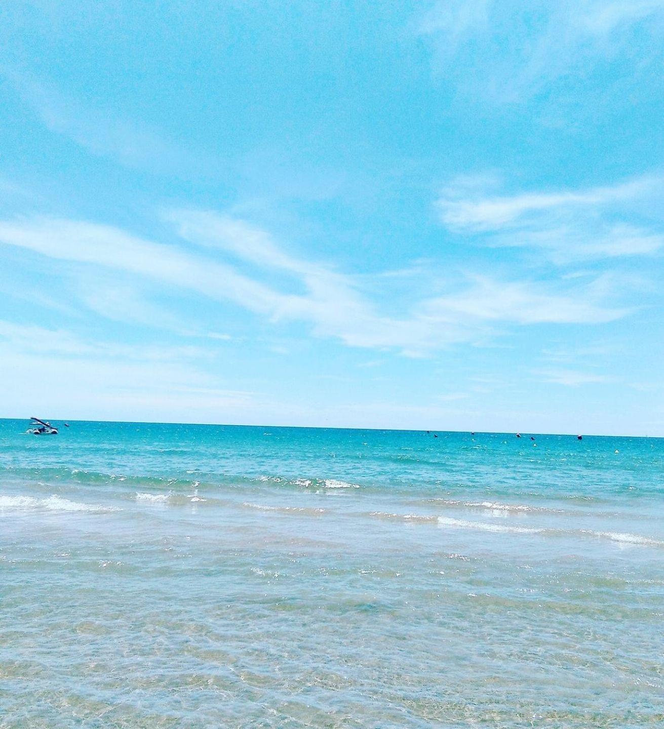 Vacaciones Frente Playa Y Climatizado Apartment Кембрилс Екстериор снимка